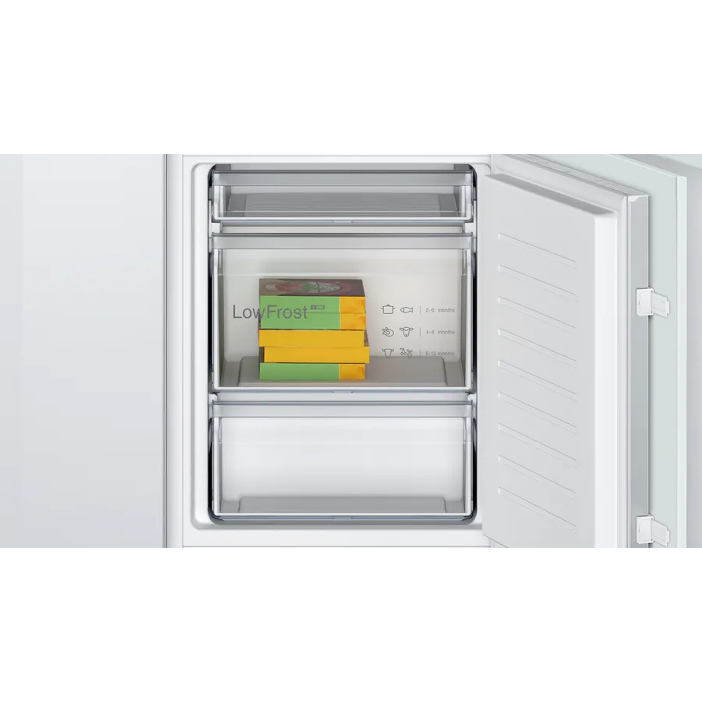 Serie 2 Frigorífico combi integrable 177.2 x 54.1 cm Puerta deslizante, MultiBox XXL 3