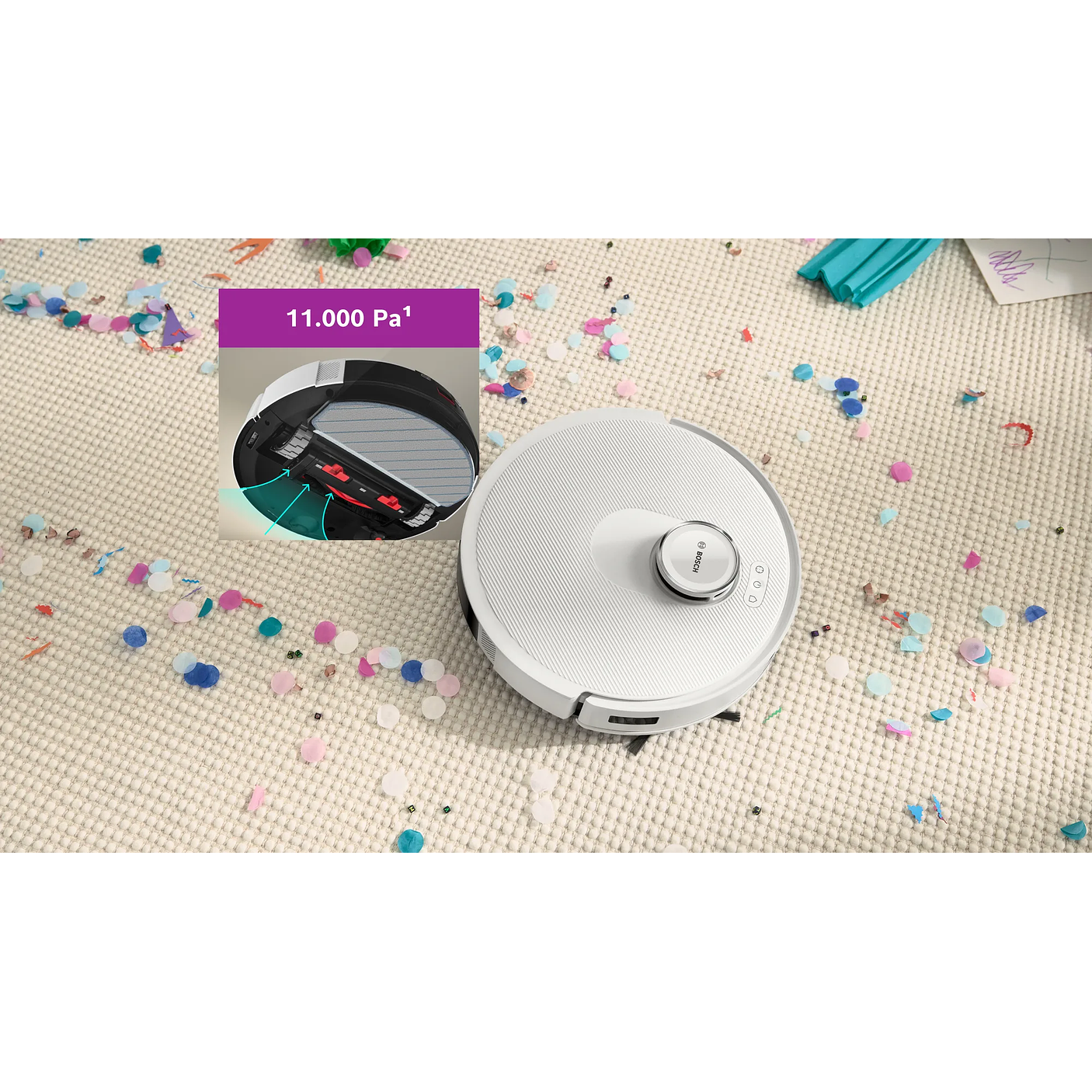 Robot aspirador Spotless Advanced + BOSCH 8