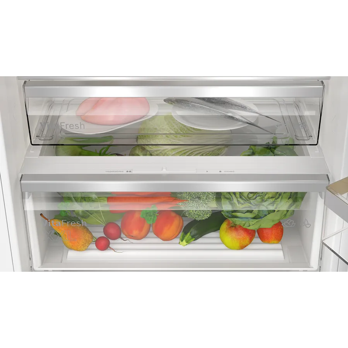 Serie 4 Frigorífico combi integrable 193.5 x 70.8 cm Puerta fija 5