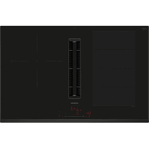 iQ700 SIEMENS Placa de inducción con extractor integrado 80 cm sin perfiles