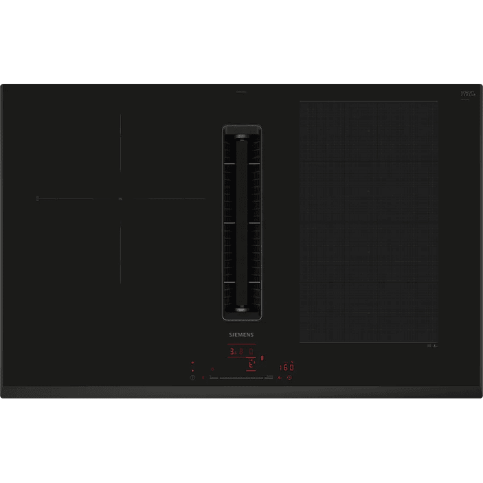 iQ700 SIEMENS Placa de inducción con extractor integrado 80 cm sin perfiles 1