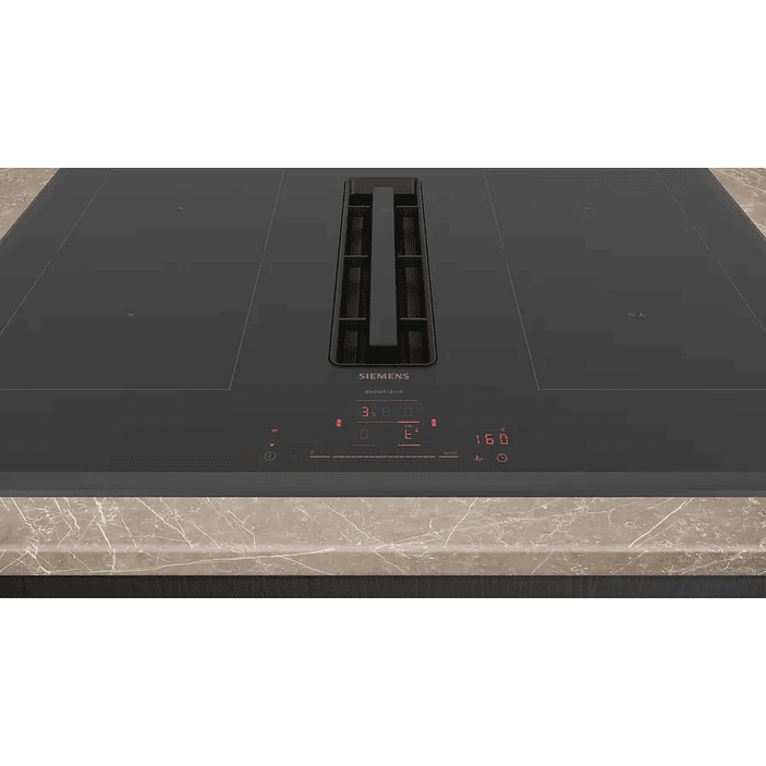 iQ700 SIEMENS Placa de inducción con extractor integrado 80 cm sin perfiles 4