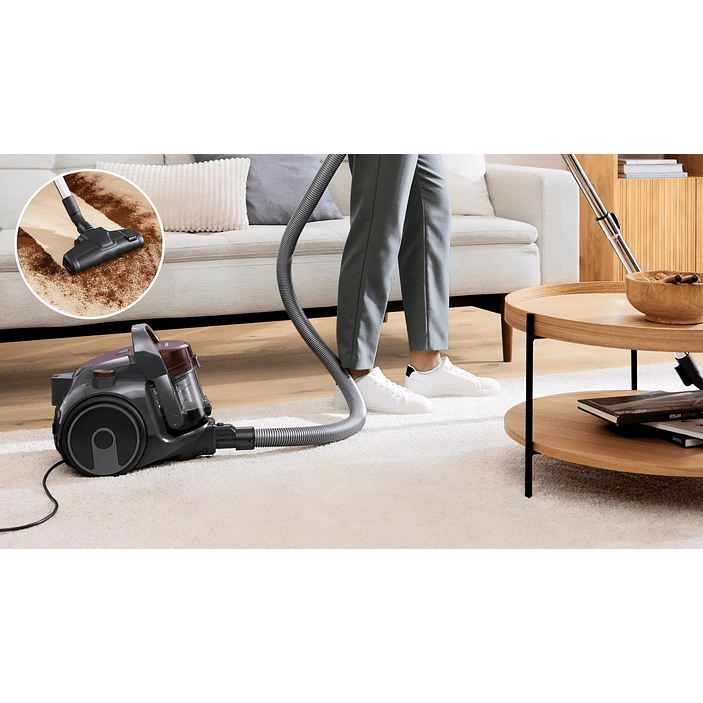 Serie 2 Aspirador sin bolsa Violeta BOSCH 17