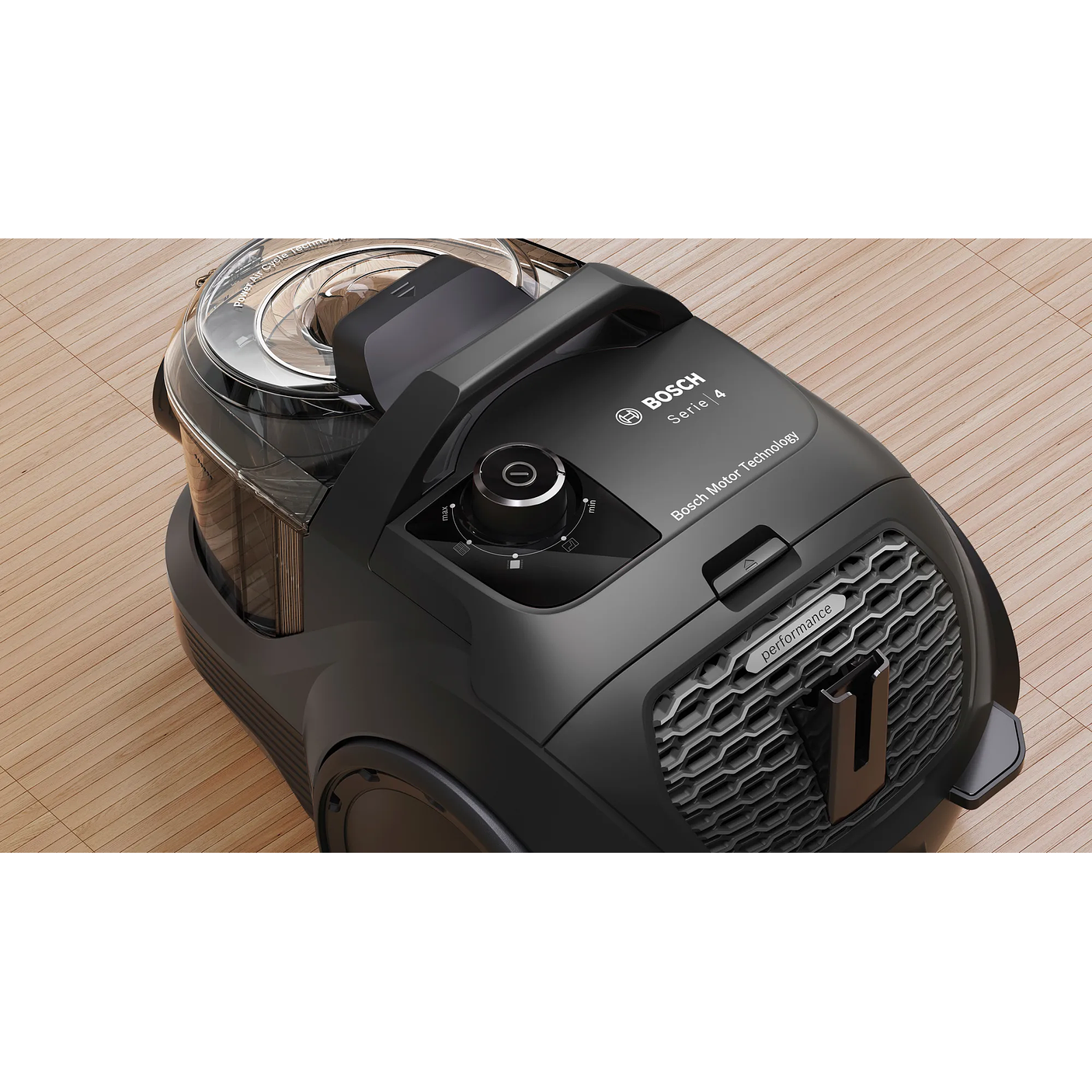 Serie 4 Aspirador sin bolsa Negro BOSCH 10