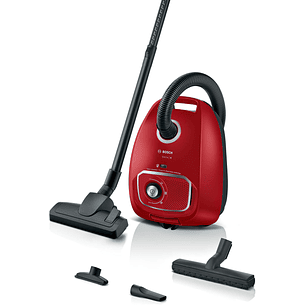 Serie 4 Aspirador con bolsa Rojo BOSCH