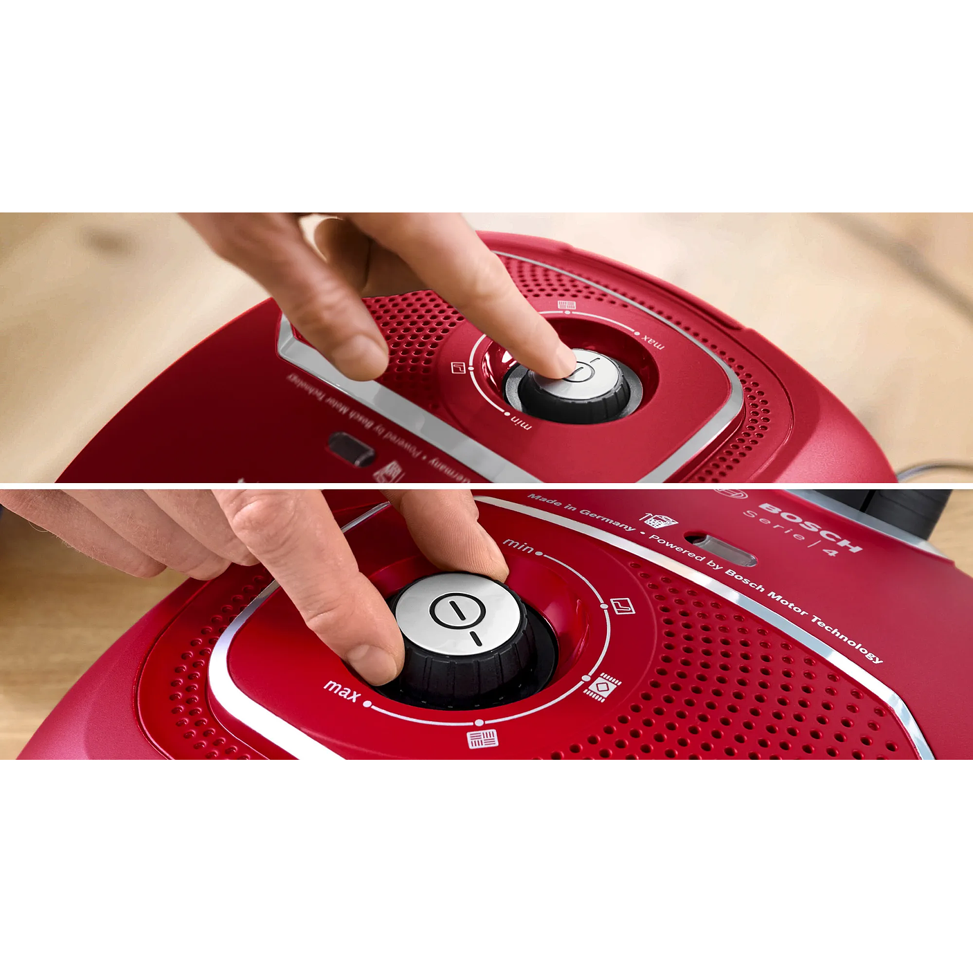 Serie 4 Aspirador con bolsa Rojo BOSCH 11