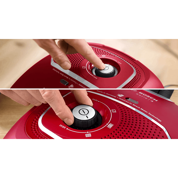 Serie 4 Aspirador con bolsa Rojo BOSCH 11