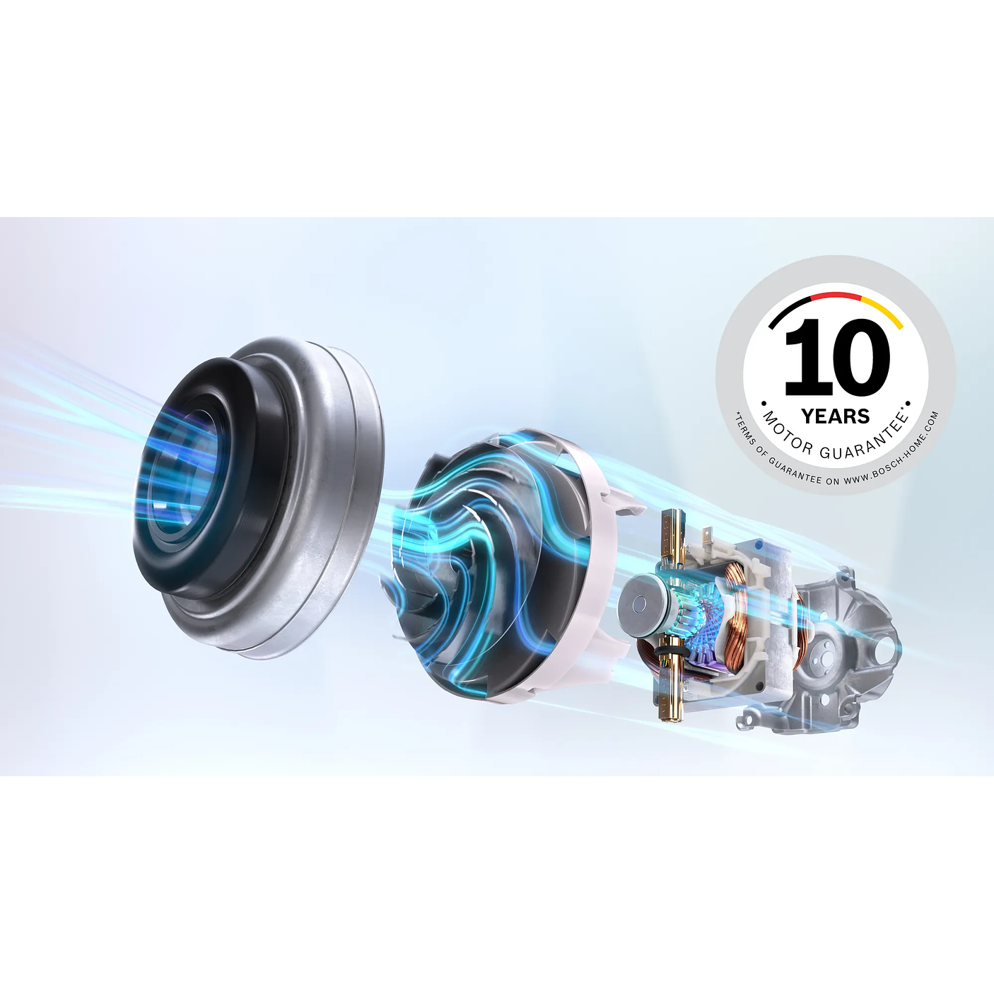 Serie 2 Aspirador con bolsa Azul BOSCH 8