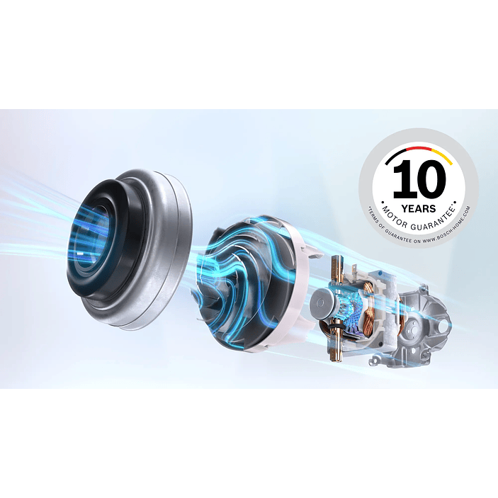 Serie 2 Aspirador con bolsa Azul BOSCH 8