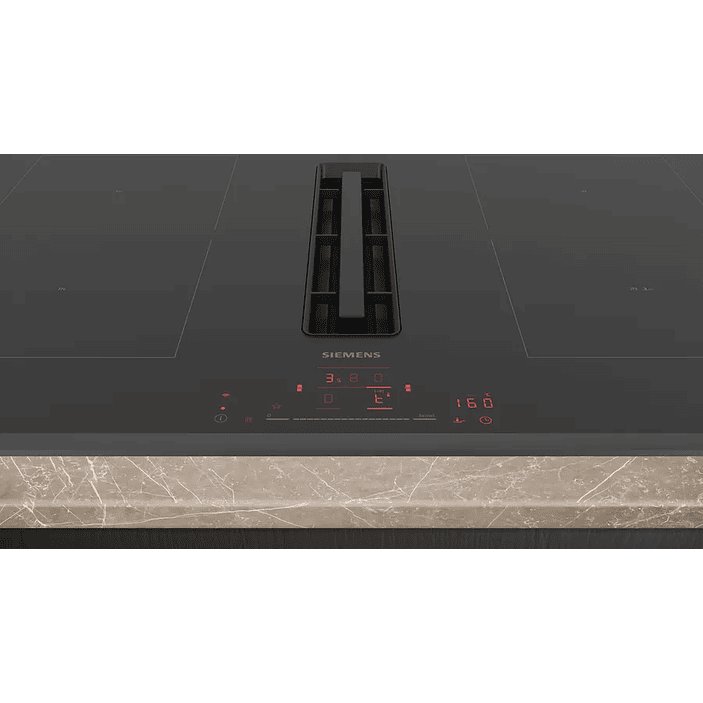 iQ500 SIEMENS Placa de inducción con extractor integrado 80 cm sin perfiles 3