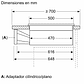 iQ500 SIEMENS Placa de inducción con extractor integrado 80 cm sin perfiles - Miniatura 6