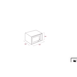 Microondas MWE 230 G WH 23 L Blanco Función Grill TEKA