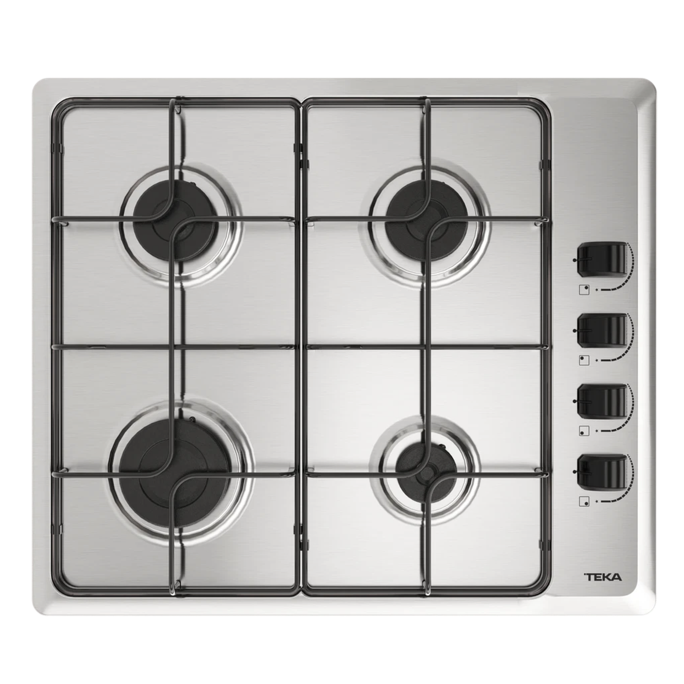 HLX 640 KL 4 Fuegos Gas Natural Acero Inoxidable TEKA 2