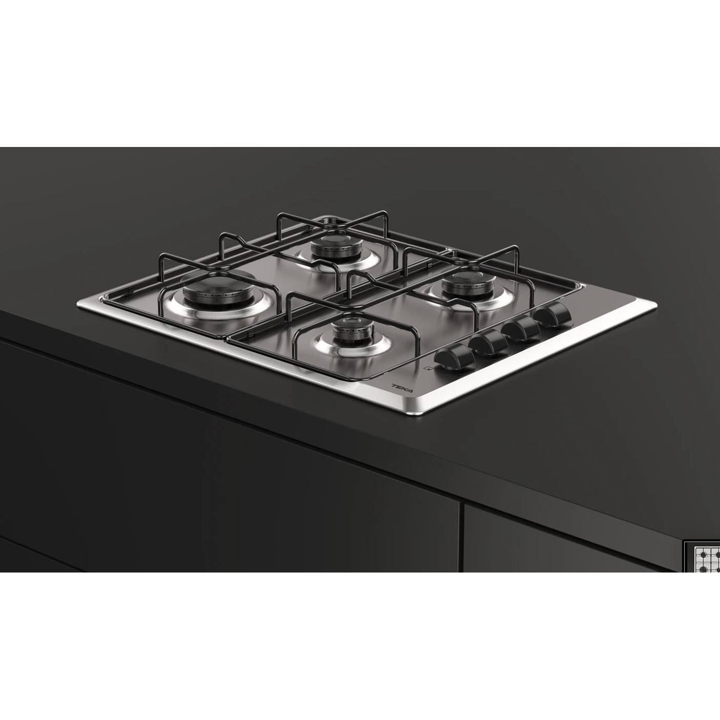 HLX 640 KL 4 Fuegos Gas Natural Acero Inoxidable TEKA 9