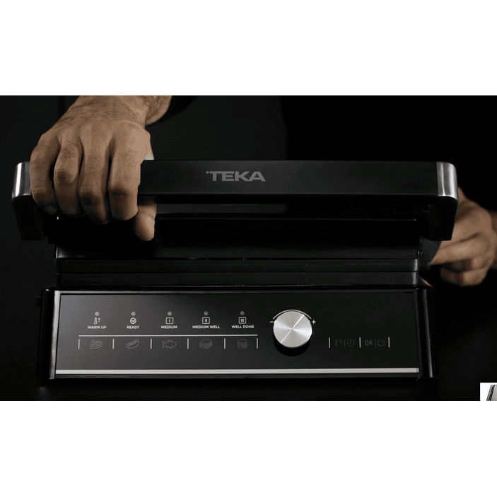 EliteGrill Grill Eléctrico Multifunción Cristal Negro TEKA 3