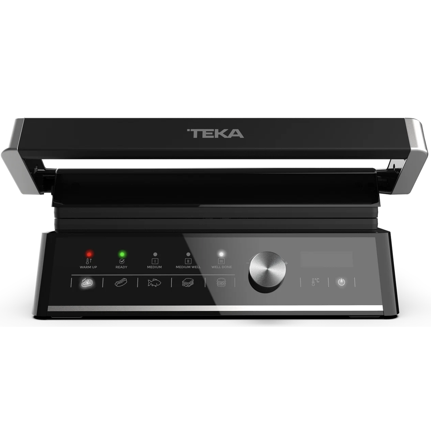 EliteGrill Grill Eléctrico Multifunción Cristal Negro TEKA 1