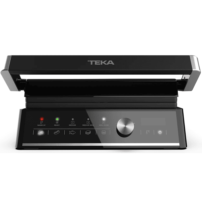 EliteGrill Grill Eléctrico Multifunción Cristal Negro TEKA 1