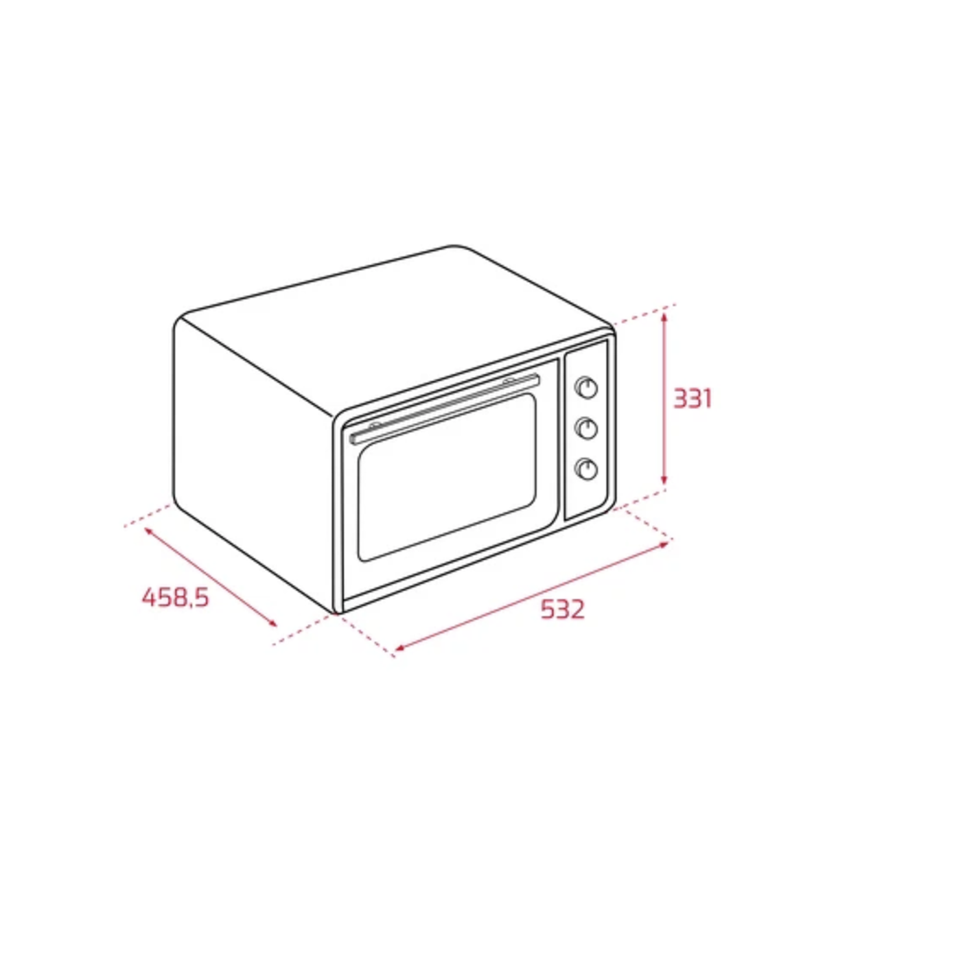Grandchef FSO 424 Horno de Sobremesa Acero Inoxidable TEKA 6