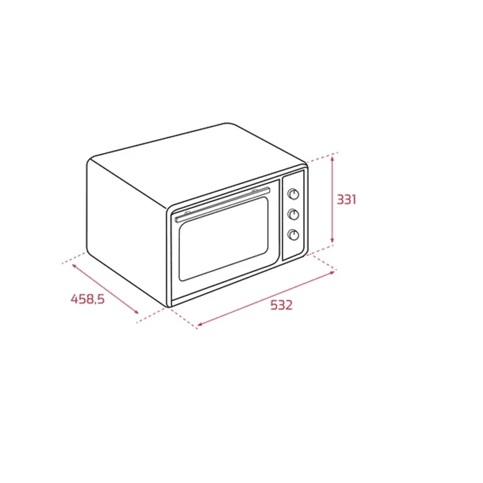 Grandchef FSO 424 Horno de Sobremesa Acero Inoxidable TEKA 6