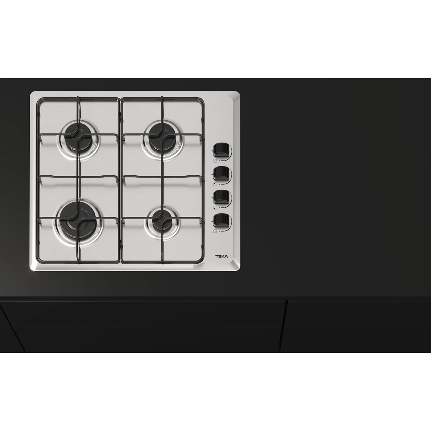 HLX 640 KL Placa de Cocción a Gas Butano 4 Fuegos Acero Inoxidable TEKA 3