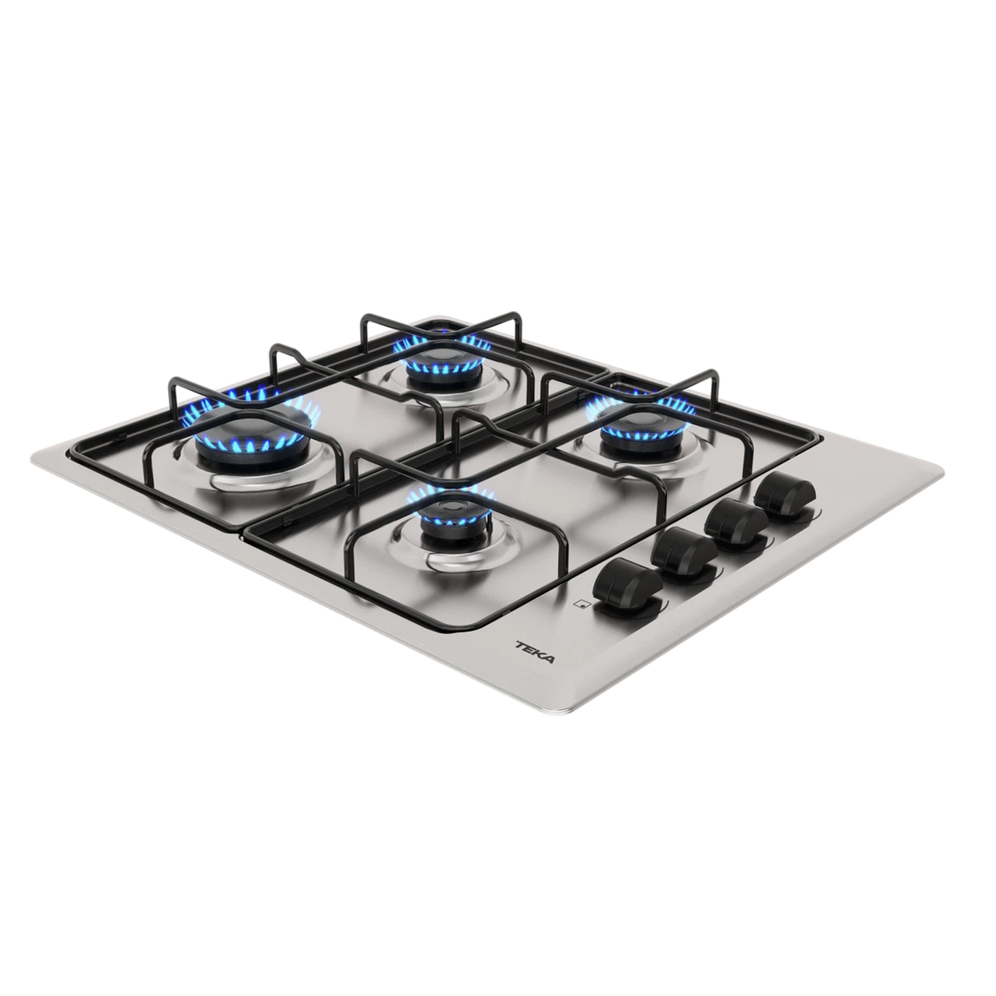 HLX 640 KL Placa de Cocción a Gas Butano 4 Fuegos Acero Inoxidable TEKA 7
