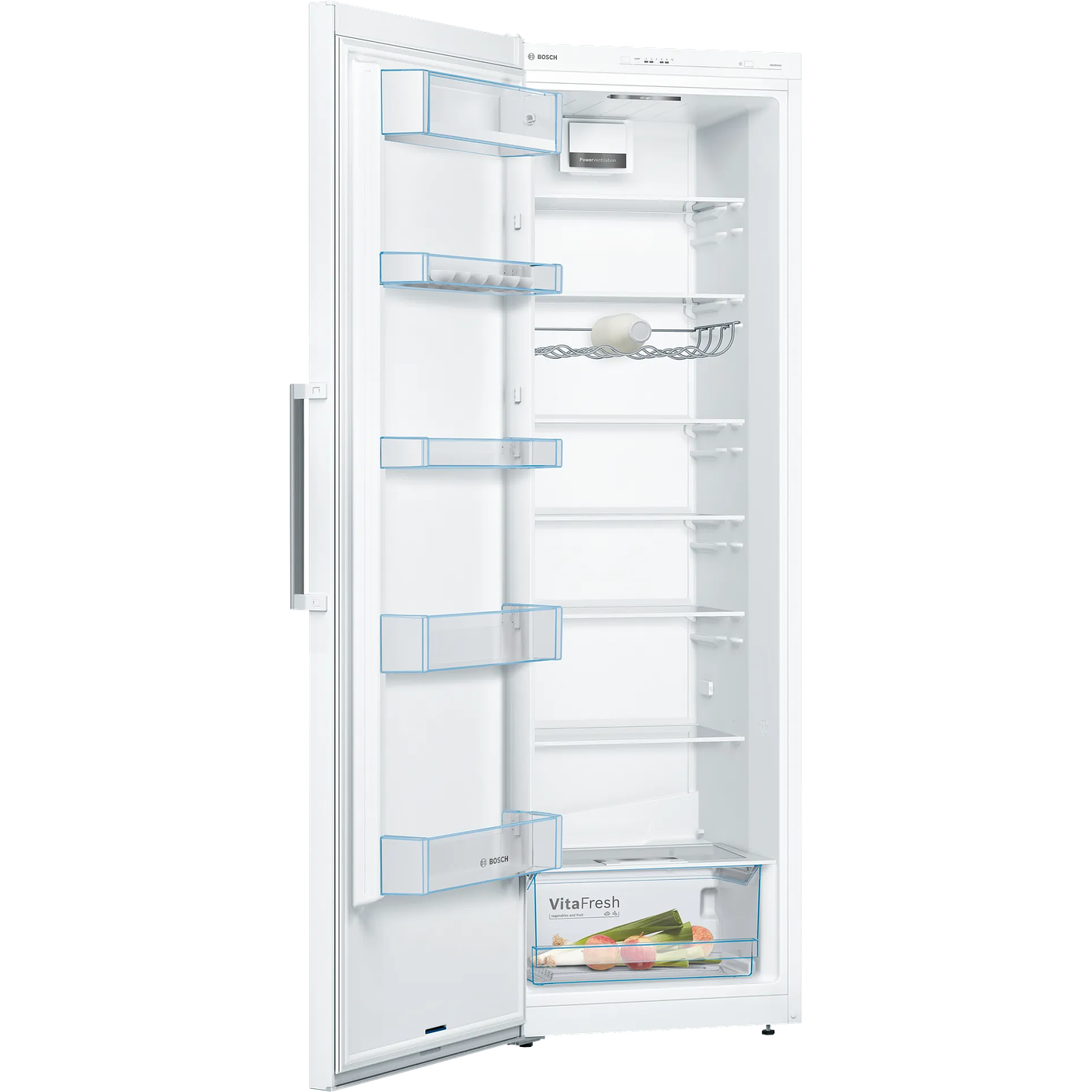 Serie 4 Frigorífico de libre instalación 186 x 60 cm Blanco 2