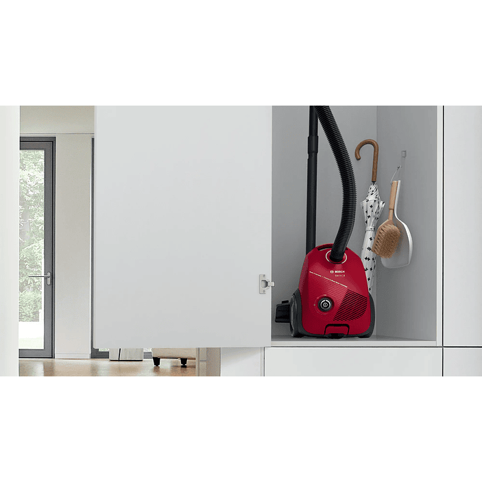 Serie 2 Aspirador con bolsa Rojo BOSCH 5