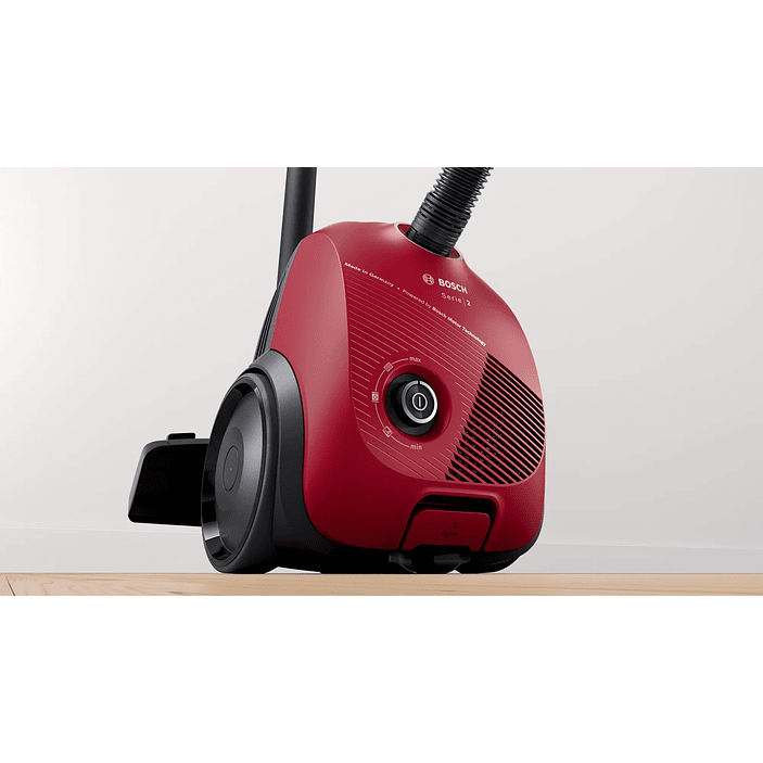 Serie 2 Aspirador con bolsa Rojo BOSCH 7