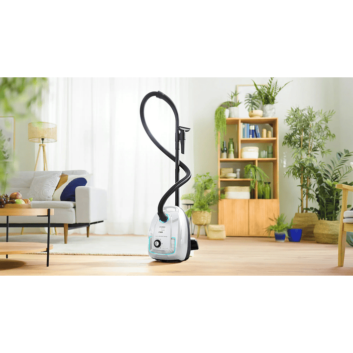 Serie 4 Aspirador con bolsa Blanco BOSCH 4