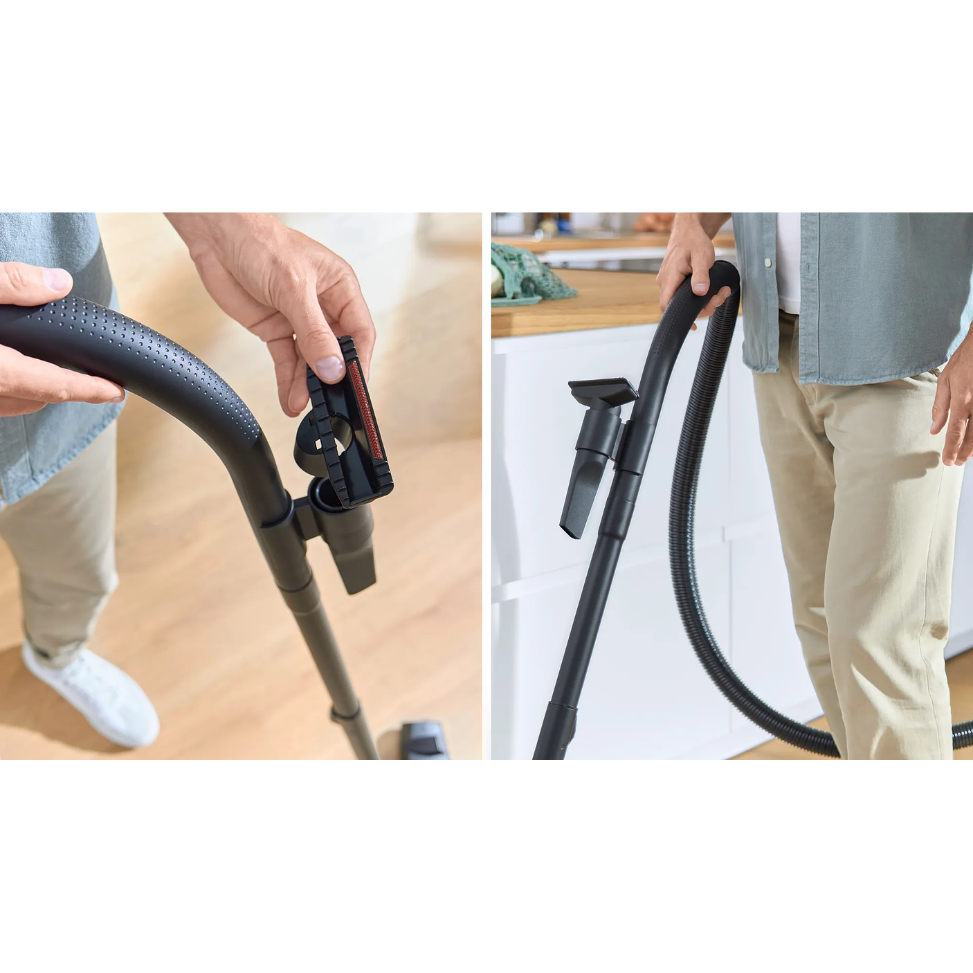 Serie 4 Aspirador con bolsa Blanco BOSCH 2