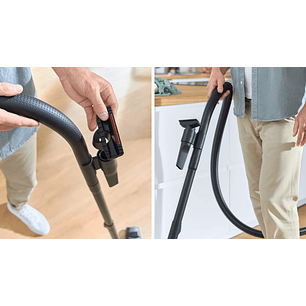 Serie 4 Aspirador con bolsa Blanco BOSCH