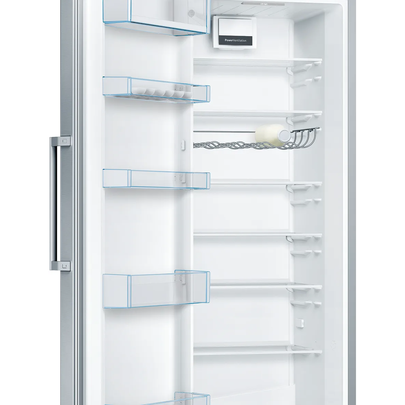 Serie 4 Frigorífico de libre instalación 176 x 60 cm Acero mate antihuellas 4