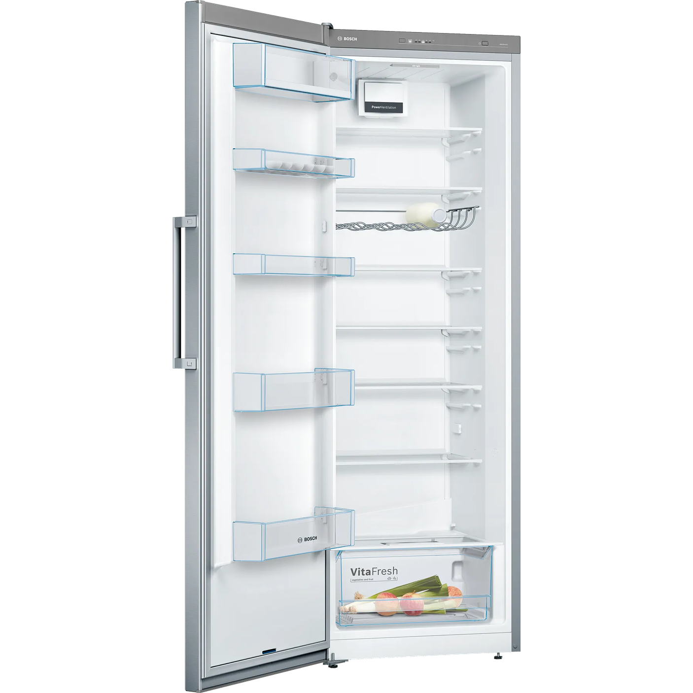 Serie 4 Frigorífico de libre instalación 176 x 60 cm Acero mate antihuellas 2