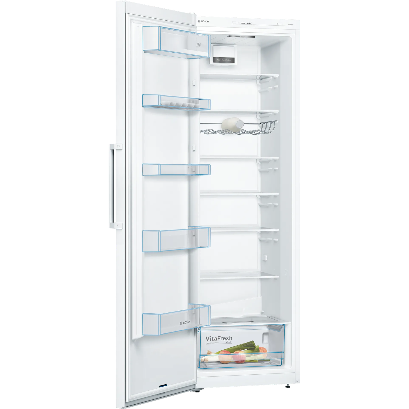 Serie 4 Frigorífico de libre instalación 186 x 60 cm Blanco 4