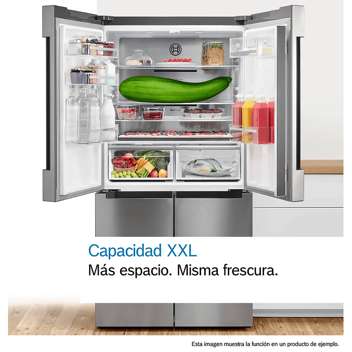 Serie 6 Frigorífico americano 178.7 x 90.8 cm Acero antihuellas, Total NoFrost 5