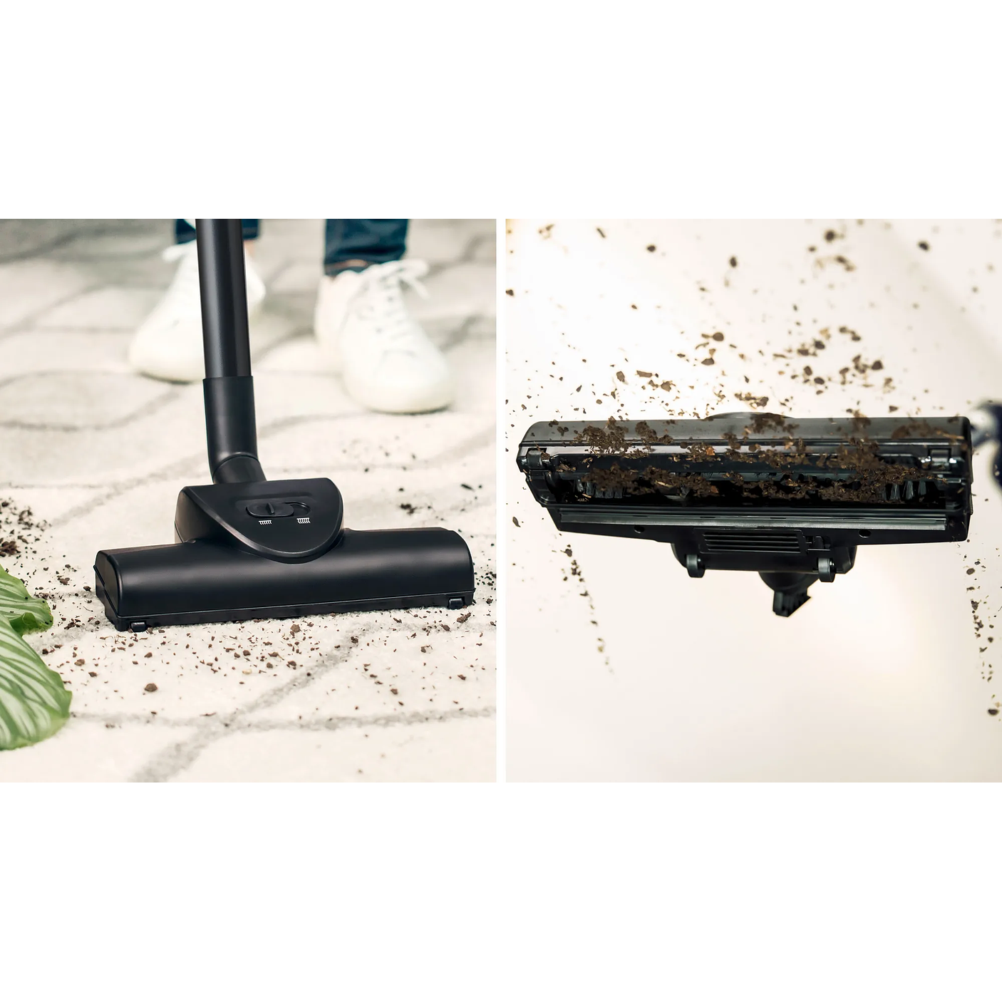 Serie 4 Aspirador con bolsa Negro BOSCH 10