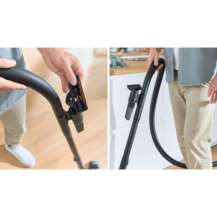 Serie 4 Aspirador con bolsa Negro BOSCH 2