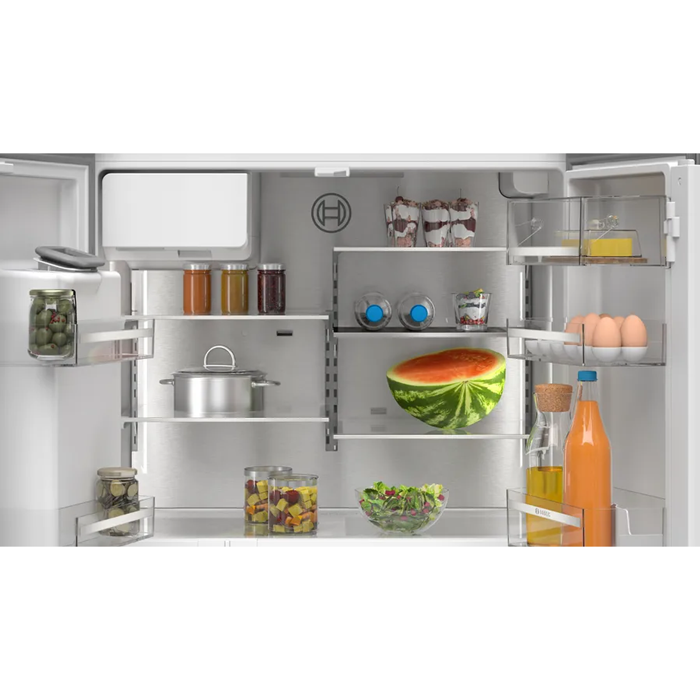 Serie 6 Multipuerta 183 x 90.5 cm Acero antihuellas, Total NoFrost 8