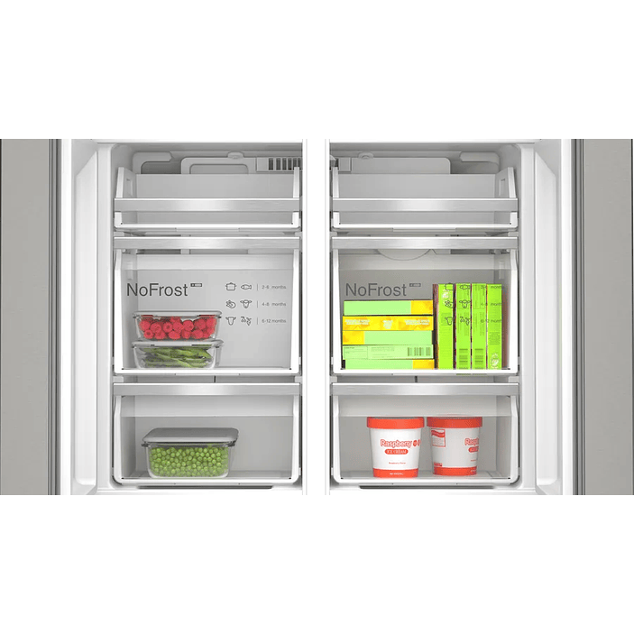 Serie 6 Multipuerta 183 x 90.5 cm Acero antihuellas, Total NoFrost 9