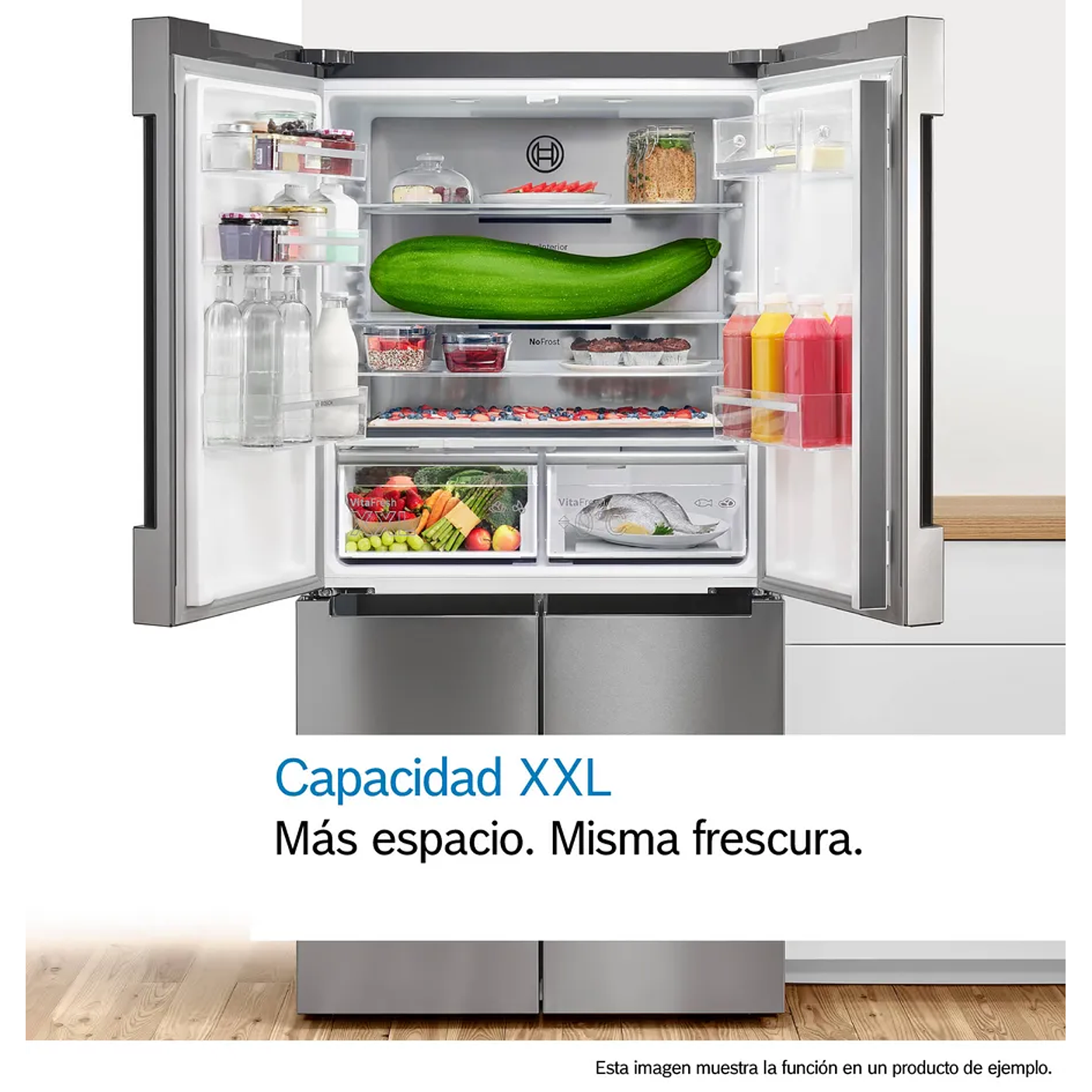 Serie 6 Multipuerta 183 x 90.5 cm Acero antihuellas, Total NoFrost 3