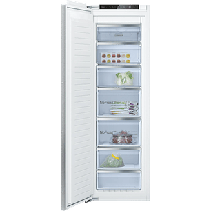Serie 6 Congelador integrable 177.2 x 55.8 cm Cierre SoftClose con puerta fija