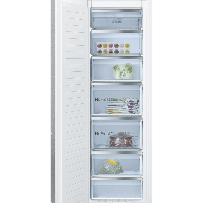 Serie 6 Congelador integrable 177.2 x 55.8 cm Cierre SoftClose con puerta fija 4