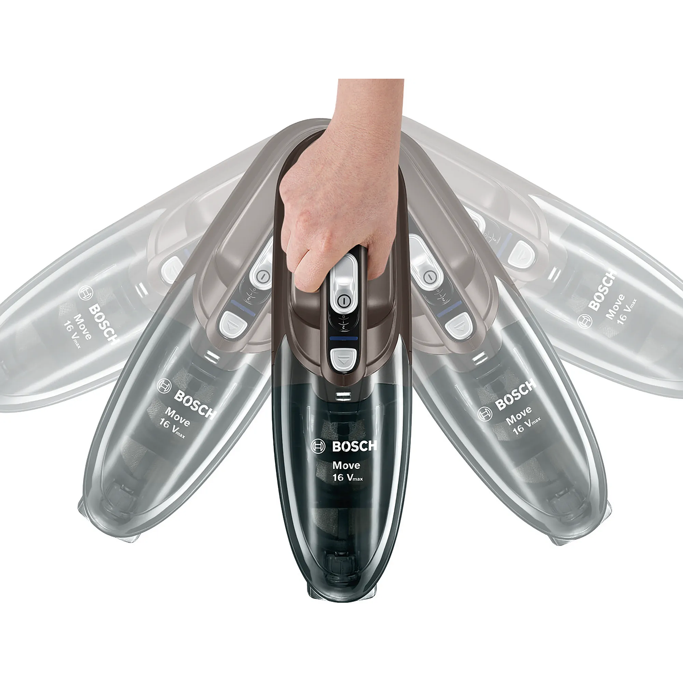 Aspirador de mano Move Lithium 16Vmax Acero color marrón BOSCH 2