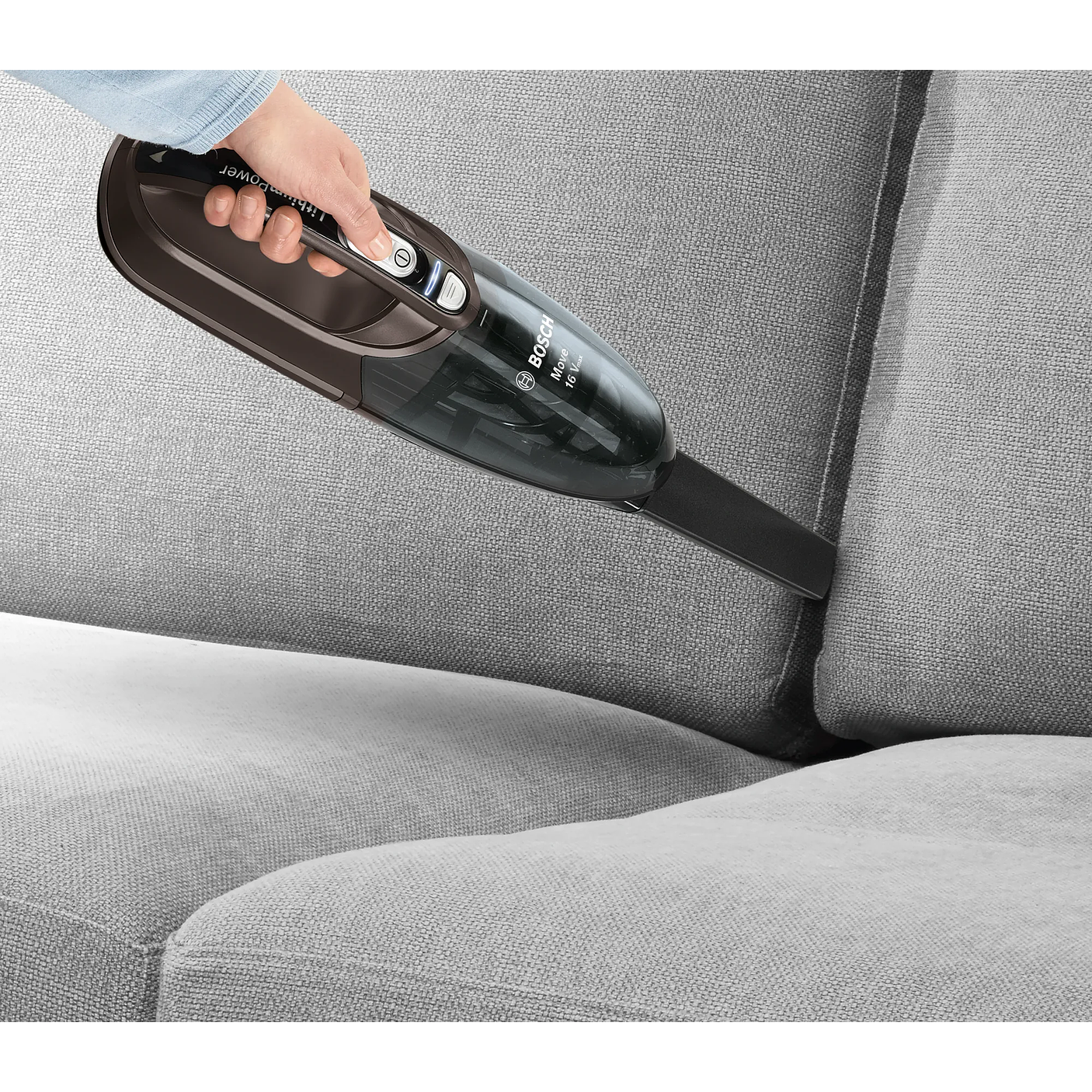 Aspirador de mano Move Lithium 16Vmax Acero color marrón BOSCH 6