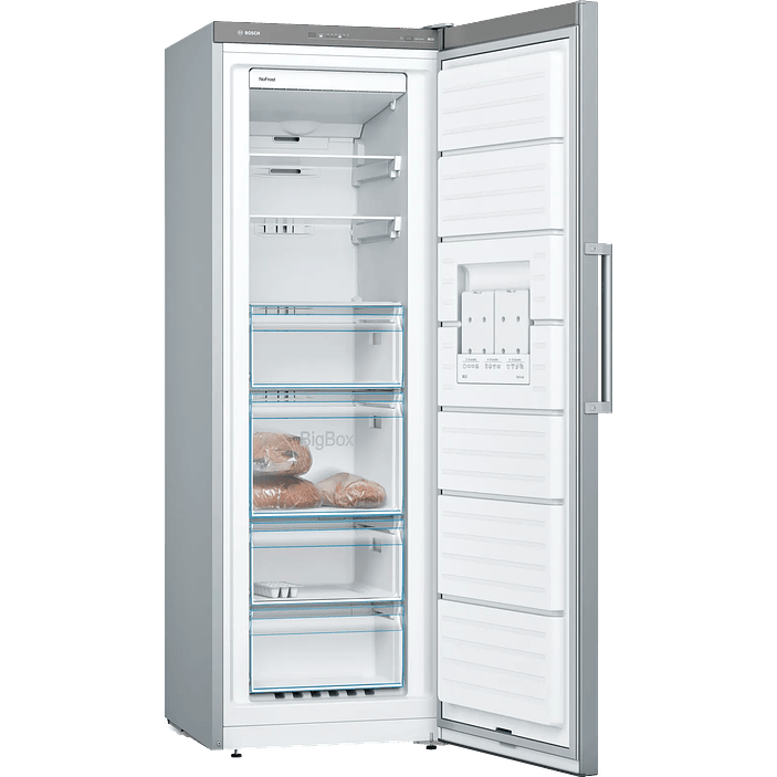 Serie 4 Congelador de libre instalación 176 x 60 cm Acero mate antihuellas 2