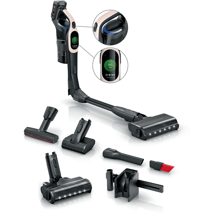 Aspiradora sin cable Unlimited 10 Rosa empolvado BOSCH 1