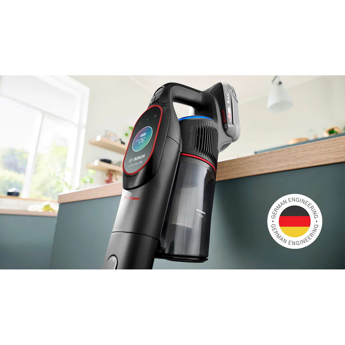 Aspiradora sin cable Unlimited 10 ProPower Negro BOSCH 6