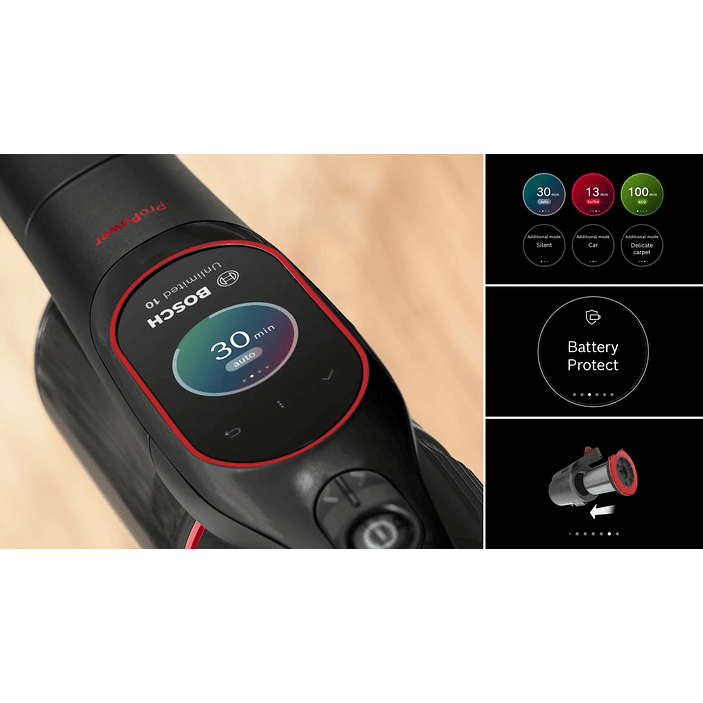 Aspiradora sin cable Unlimited 10 ProPower Negro BOSCH 9