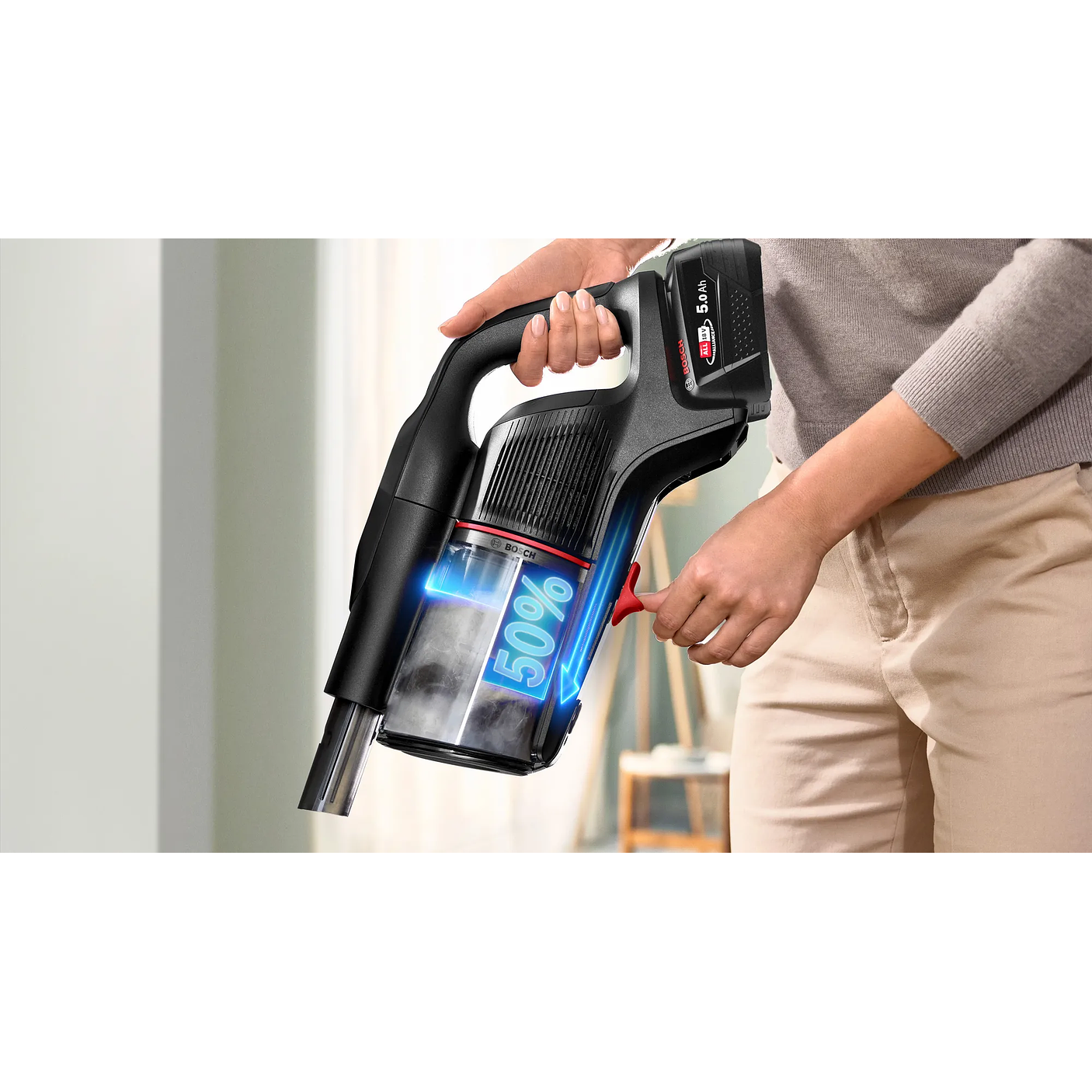 Aspiradora sin cable Unlimited 10 ProPower Negro BOSCH 18