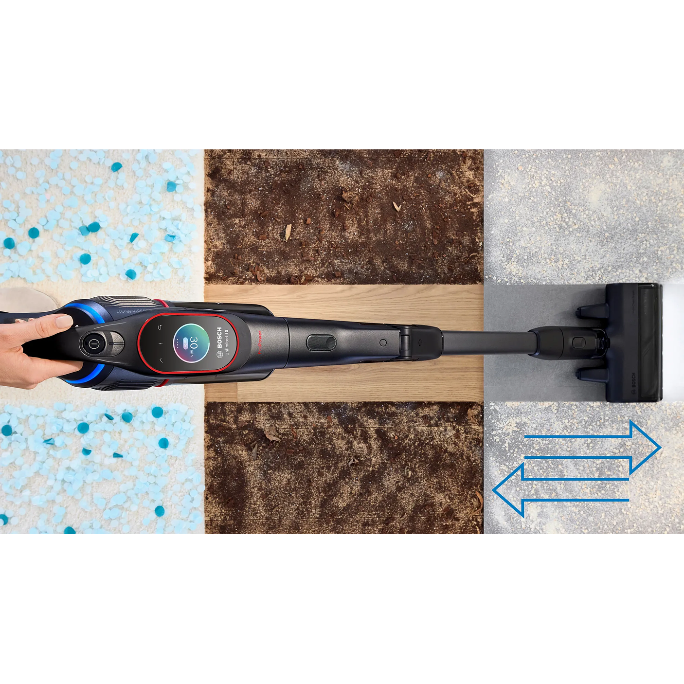 Aspiradora sin cable Unlimited 10 ProPower Negro BOSCH 20